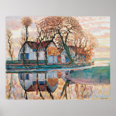 Poster Mondrian, Ferme près de Duivendrecht, (Devant)