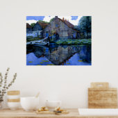 Poster Mondrian - Maison sur la Gein, (Cuisine)