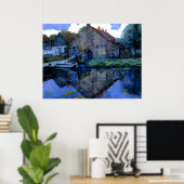 Poster Mondrian - Maison sur la Gein, (Bureau à domicile)