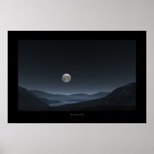 Poster Mondsuechtig (Devant)