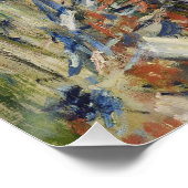 Poster Monet 1878 La rue Montorgueil à Paris (Coin)