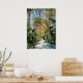 Poster Monet - Alger, le Jardin d'Essai (Cuisine)
