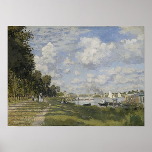 Poster Monet - Bassin D'Argenteuil (Devant)