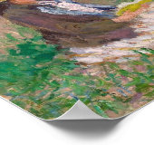 Poster Monet - Blanche À Easel, Suzanne Lecture (Coin)