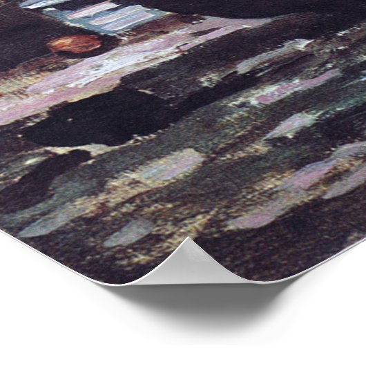 Poster Monet - Boot Gestrandeter À Fecamp 1868 (Coin)