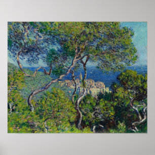 Poster Monet Bordighera Italie Peinture Paysage