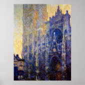 Poster Monet - Cathédrale de Rouen, effet du matin (Devant)