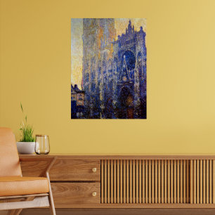 Poster Monet - Cathédrale de Rouen, effet du matin