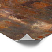 Poster Monet, Cathédrale de Rouen, Portail Ouest (Coin)