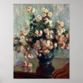 Poster Monet Chrysanthemums Imprimer (Devant)