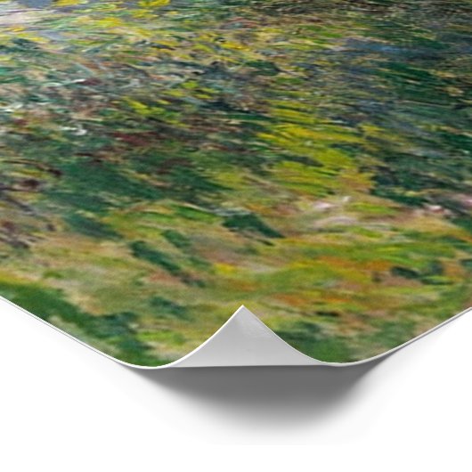 Poster MONET Claude Artist Peintre Peinture à l'huile Can (Coin)