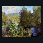 Poster Monet Claude Coin du Jardin à Montgeron<br><div class="desc">Monet Claude Coin du Jardin à Montgeron</div>