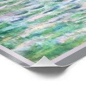 Poster Monet - Coucher de soleil à Pourville, art (Coin)