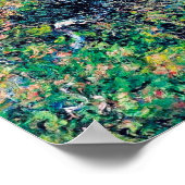 Poster Monet des gens impressionnistes Vue de Bordighera  (Coin)