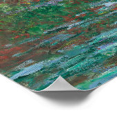 Poster Monet Eau Lily Pond Painage (Coin)