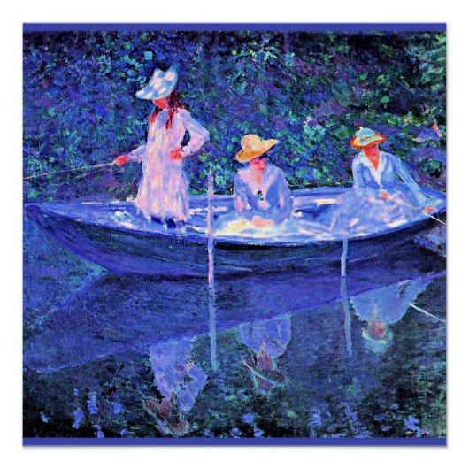 Poster Monet - En Norvegienne (Devant)