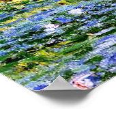 Poster Monet - Etang Lily et pont japonais (Coin)