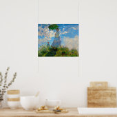 Poster Monet Femme Parasol Impressionnisme (Cuisine)