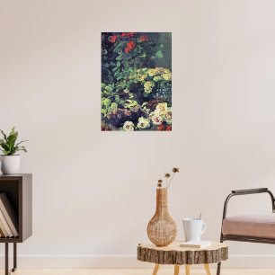 Poster Monet - Fleurs de printemps