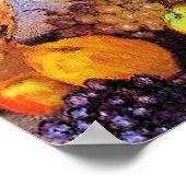 Poster Monet - Fleurs et Fruits (Coin)