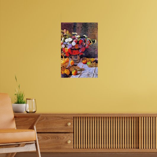Poster Monet - Fleurs et Fruits (Salon 2)