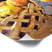 Poster Monet - Fleurs et fruits (Coin)