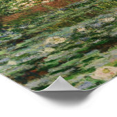 Poster Monet - Footbridge Japonais & Water Lily Pool (Coin)