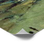 Poster Monet - Gare Saint-Lazare, Train Normande, (Coin)