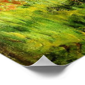 Poster Monet - Giverny au printemps (Coin)