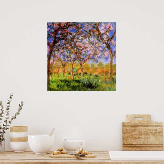Poster Monet - Giverny au printemps (Cuisine)