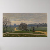 Poster Monet - Hyde Park Londres 1871 (Devant)