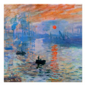 Poster Monet - Impression, lever du soleil, (Devant)