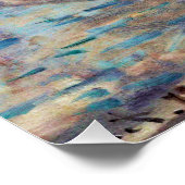 Poster Monet - Impression, lever du soleil, (Coin)