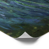 Poster Monet - Iris jaunes (Coin)