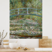 Poster Monet, jardin, peinture classique (Cuisine)