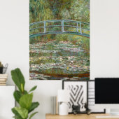 Poster Monet, jardin, peinture classique (Bureau à domicile)