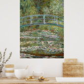Poster Monet, jardin, peinture classique (Cuisine)