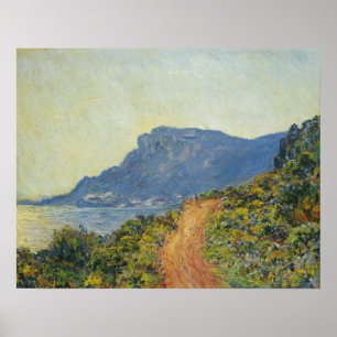 Poster Monet - La Corniche Près De Monaco