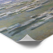 Poster Monet - La débâcle des glaces (Coin)