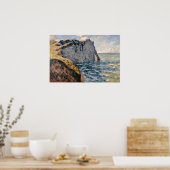 Poster Monet - La Falaise D'Aval Etretat (Cuisine)