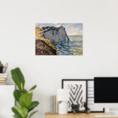 Poster Monet - La Falaise D'Aval Etretat (Bureau à domicile)
