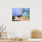 Poster Monet - La Jetée au Havre, (Cuisine)