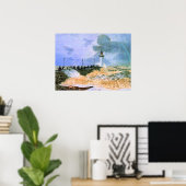 Poster Monet - La Jetée au Havre, (Bureau à domicile)