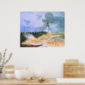 Poster Monet - La Jetée du Havre, (Cuisine)