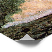 Poster Monet - La Jetée du Havre, (Coin)