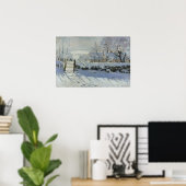 Poster Monet - La Pie (Bureau à domicile)
