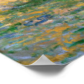 Poster Monet - La Route De Vetheuil (Coin)