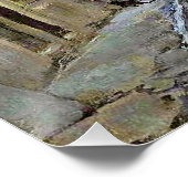 Poster Monet - La Rue Bavolle à Honfleur (Coin)