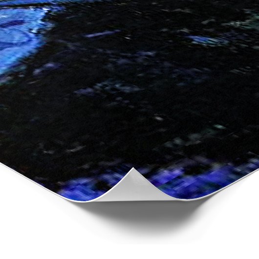 Poster Monet - Le Bateau Blue Row (Coin)