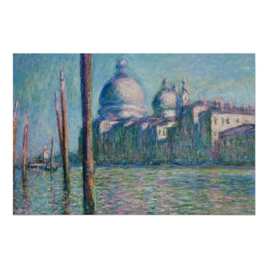 Poster Monet - Le Grand Canal (Devant)